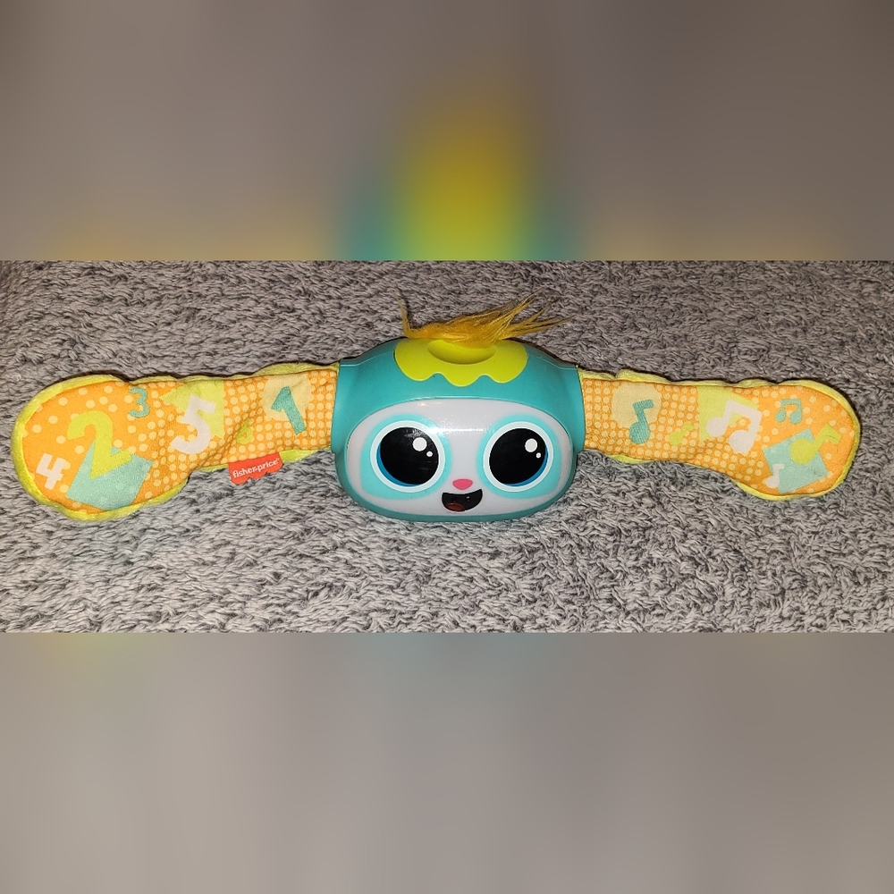 Fisher-Price Musical Toy GJW33 2020 Interactive Plush Blue Yellow